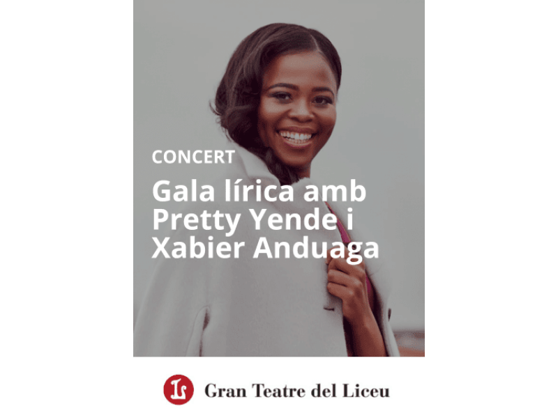 Gala lírica amb Pretty Yende i Xabier Anduaga Gala lírica amb Pretty Yende i Xabier Anduaga